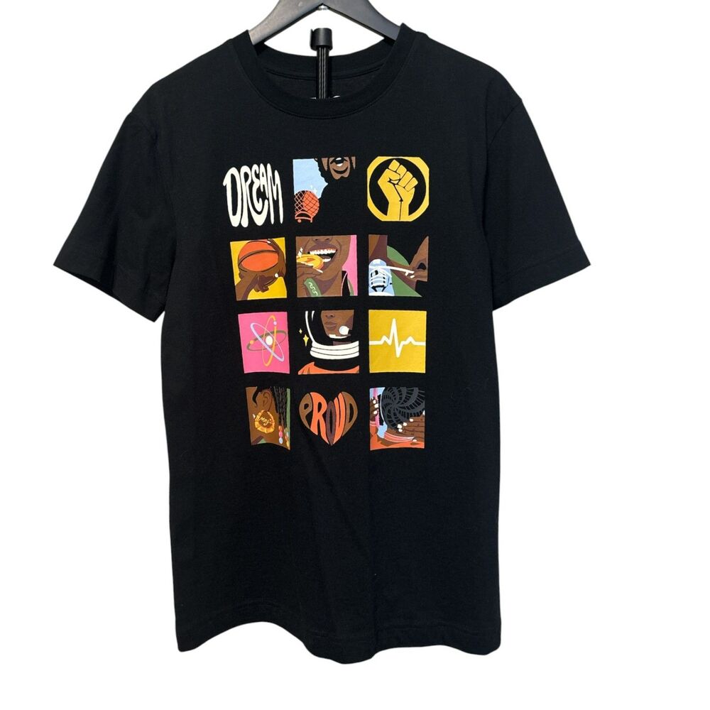 Dream Proud Graphic T-Shirt XS Black Cultural Empowerment Tee